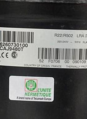 CAJ9480T TAJ9480Z CAJ9510Z CAJ9513T 原装泰康冷柜制冰机压缩机