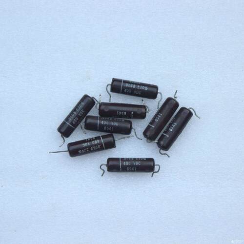 GOOD-ALL咖啡色棕色黑色0.0068UF 400v 吉他电容 拆机 15元/只