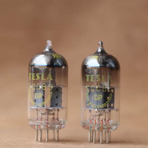 东欧下机羊头TESLA特斯拉ECC83ECC82ECC88电子管音响胆机管