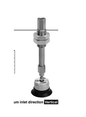 SMC重载摇摆型真空吸盘 ZP2-TF32/40/50/63/80/100/125HNJB25 HS