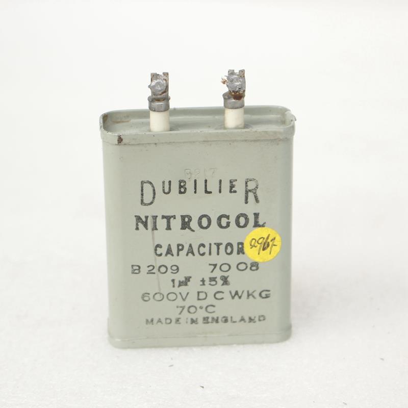 英国大地DUBILIER 1UF 600VAC 1UF 400V油浸胆机发烧电容