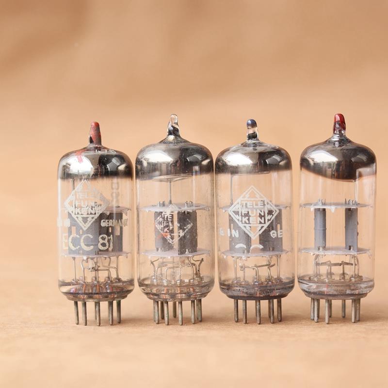 德律风根菱角肥环ECC81直代12AT7/6201电子管音响胆机管