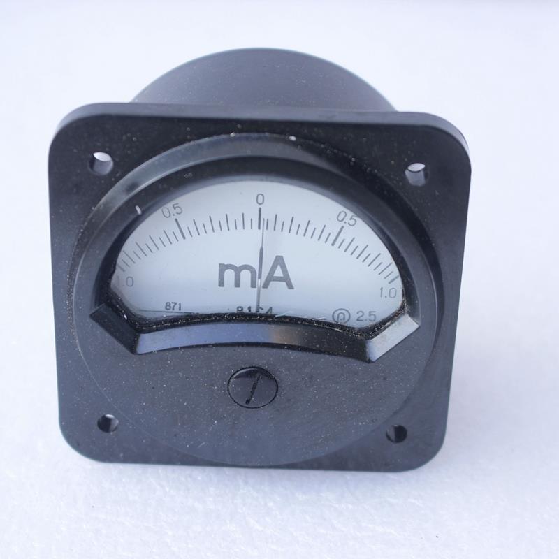 全新81C4表针对中  1mA 指针式直流电流表 胆机仪器表头