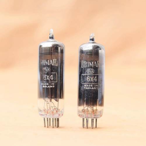 英国宝马BRIMAR 喷墨6X4电子管代EZ90发烧音响胆机管下机一对价