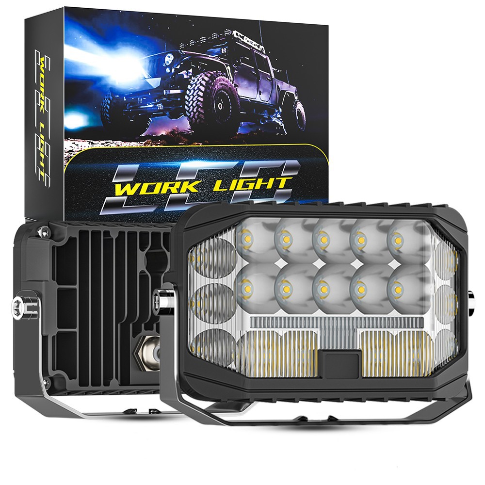 DXZ5寸方形LED汽车工作灯DRL