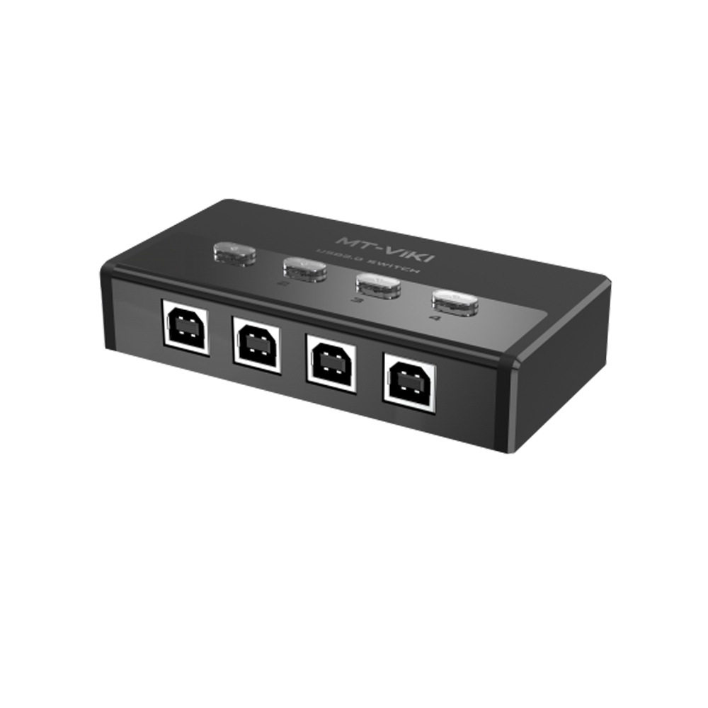 MT-SW241-CH 迈拓维矩 4口USB自动打印共享器 USB打印机切换器