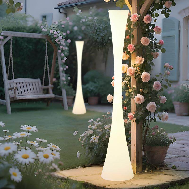 户外防水小蛮腰落地灯太阳能庭院灯花园景观草坪灯室外室内氛围灯