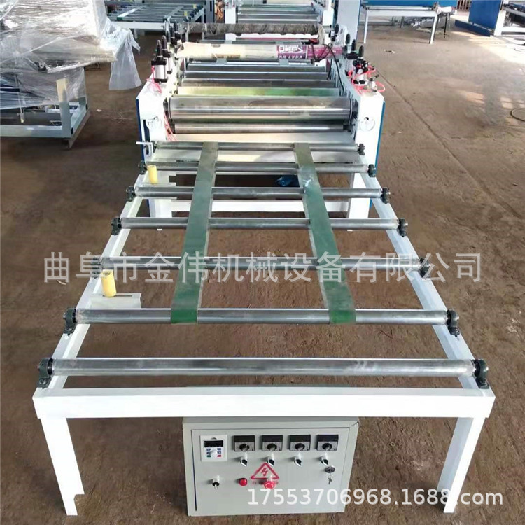 全自动免漆板PVC热转印贴面机