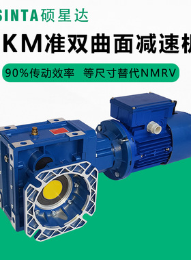 挤出机设备减速机KM48C-100比准双曲面齿轮箱宝戈玛替代 RV带电机