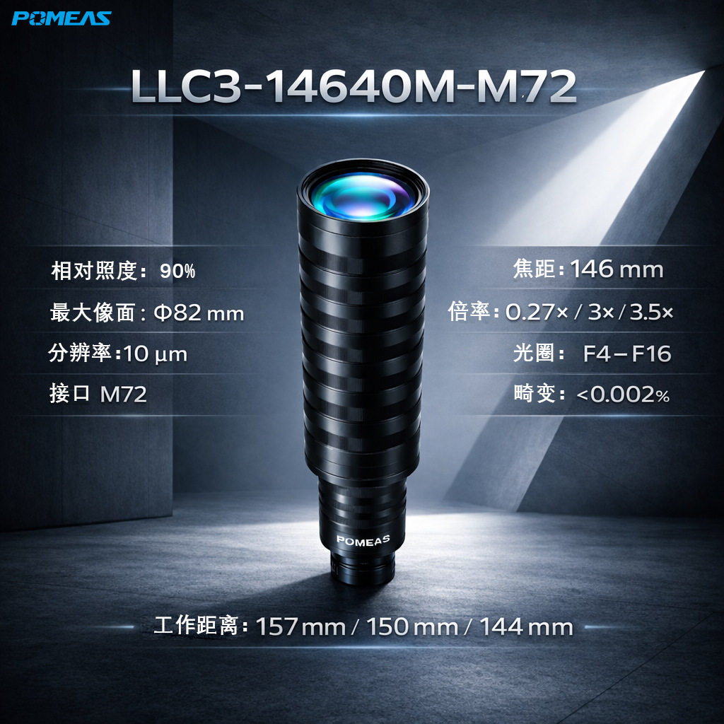 16K超清工业线扫镜头146mm焦距