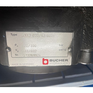 布赫BUCHER 齿轮泵100021799 QX43-032/43-032R