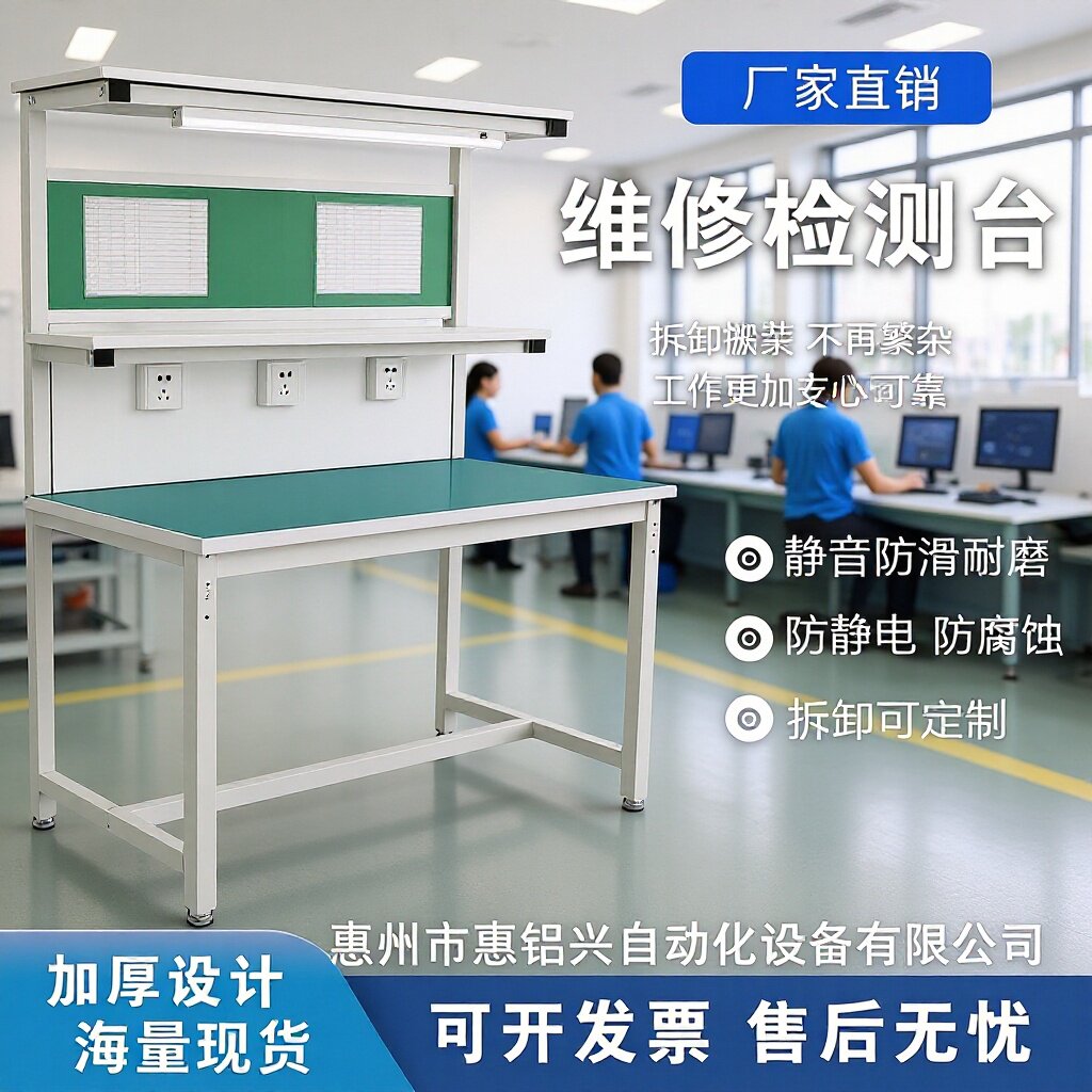 防静电工作台工厂车间多工位桌子工作台/防静电工作台