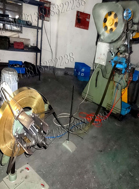 上海佑亿轻型材料架金属带料输送架自动放料收料架CR200卷带开平