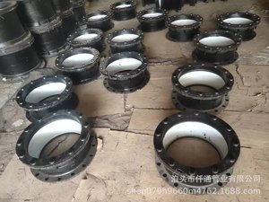 河北生产厂家直销铁管压兰甲单法兰甲管伸缩器管道连接器规格齐全