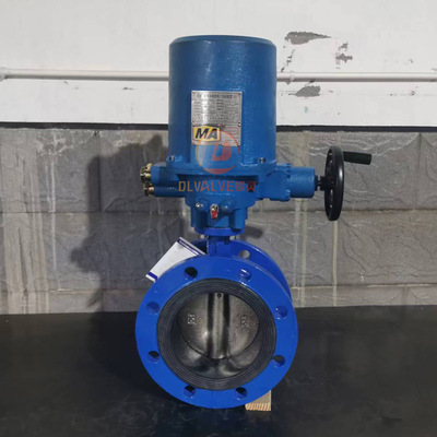 隔爆型瓦斯管道阀门 WSD94F-10 DN600 电动瓦斯矿用用蝶阀