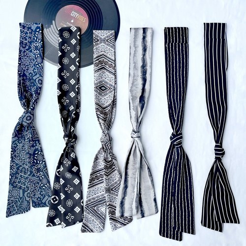 丝巾女2025新款腰果花长条丝巾