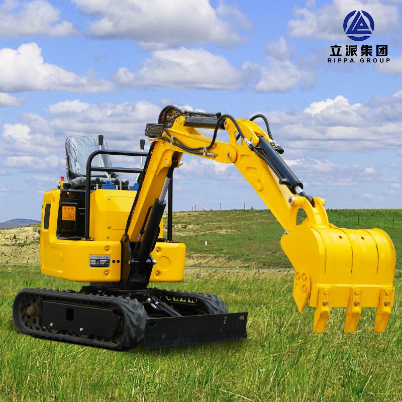 新款R319小型挖掘机工程果园农用小挖机源头工厂一机多功能挖机