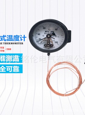 鹳山 WTZ-288压力式温度计 锅炉/工业/指针温度计 WTQ-288 温度表