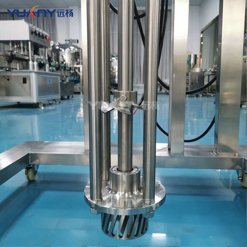 远杨机械 不锈钢高剪切搅拌均质机电动升降膏液均质混合设备