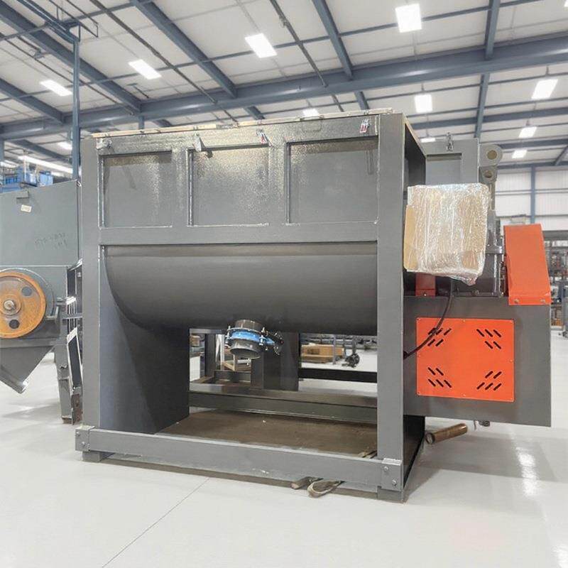 直销2吨卧式粉体混合机除油粉洗手粉拌料机塑料粉体炒料机