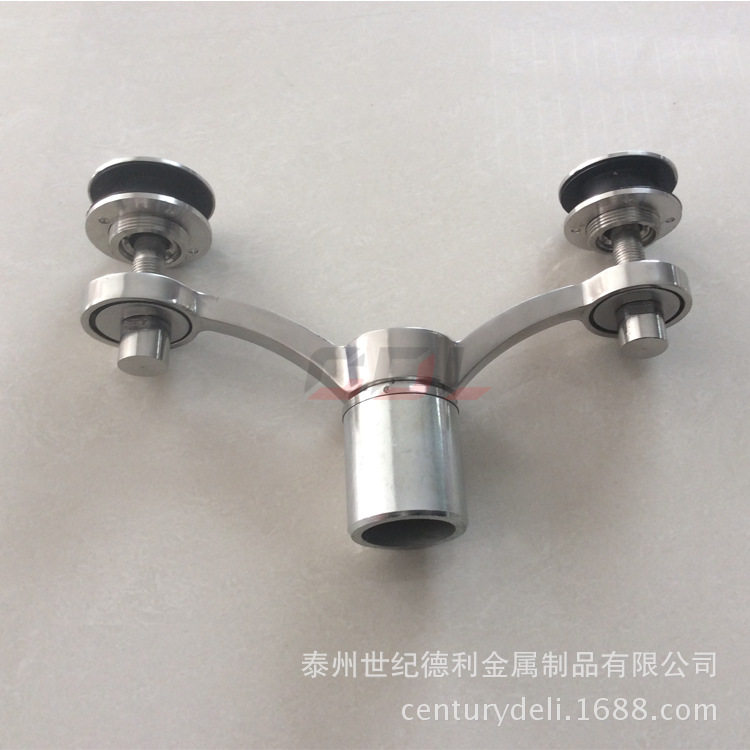304不锈钢驳接爪点支式幕墙爪200型180度双爪玻璃爪