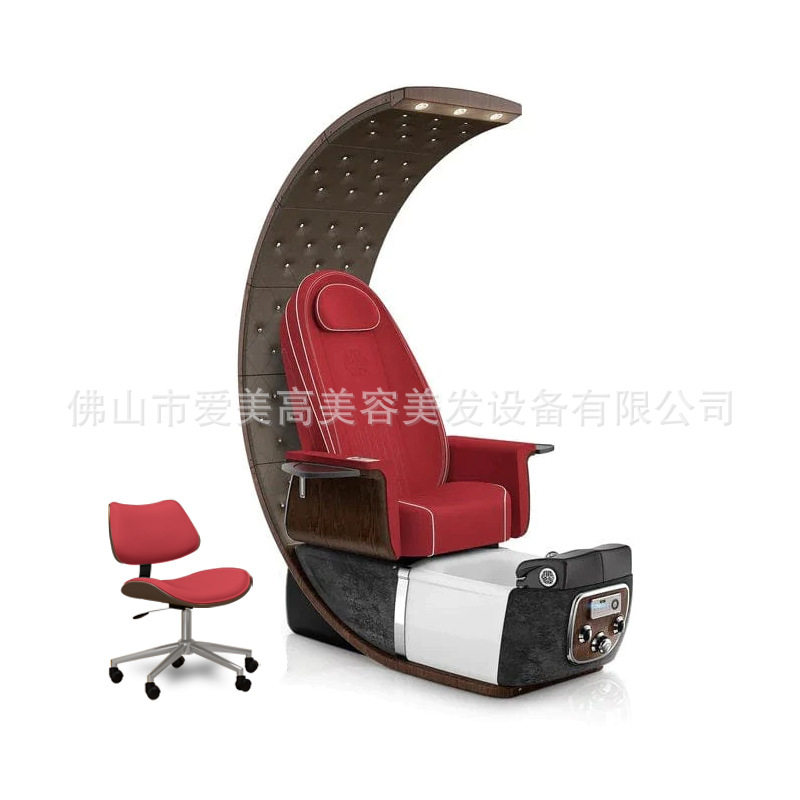 高档足疗桑拿会所可躺单人沙发