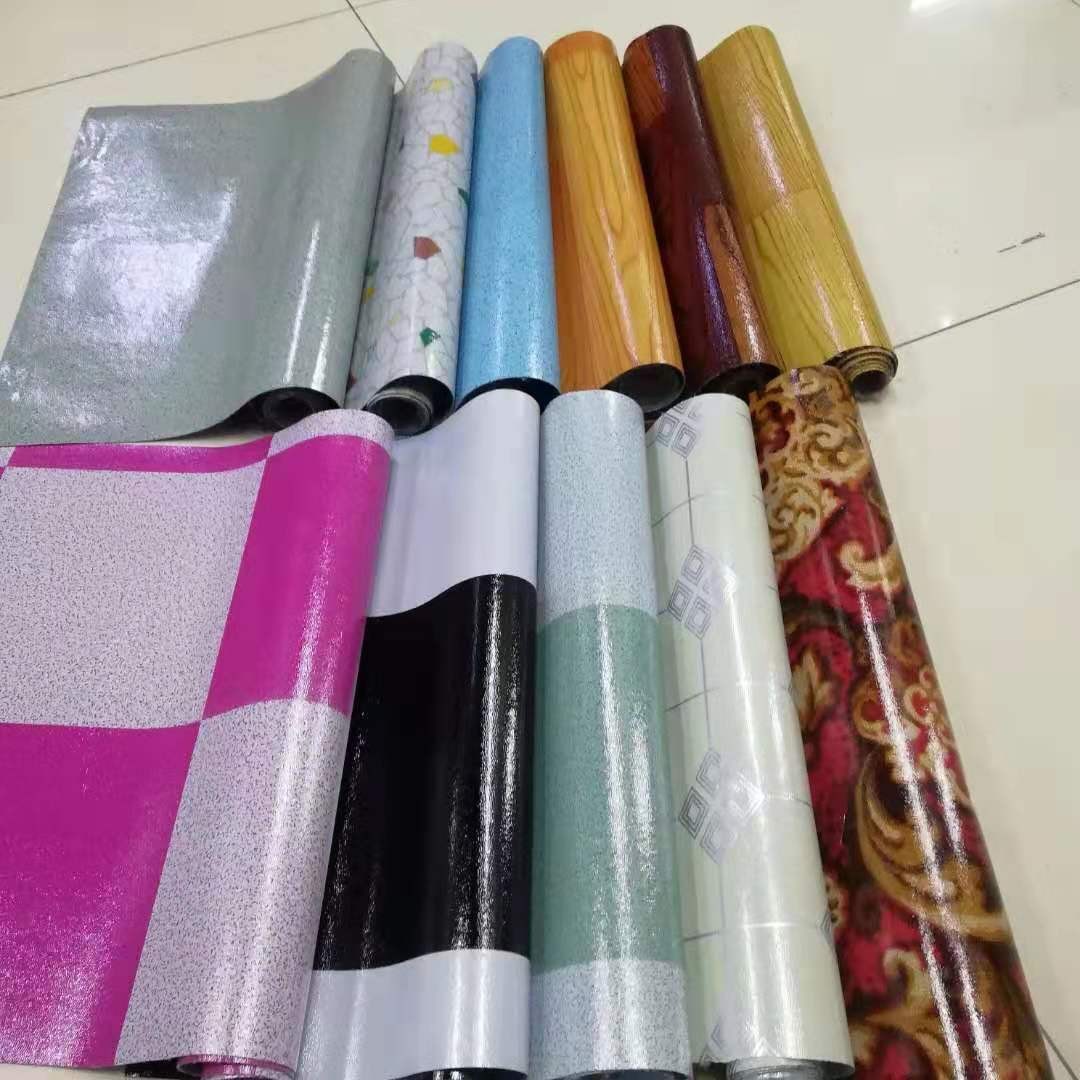 PVC地板革临时租房地垫防潮防水地毯工地保护地地垫毯临时房地革