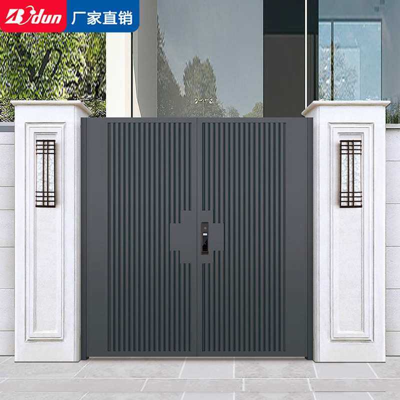 铁艺锌钢庭院大门别墅大门农村院子围墙对开门电动平移门双开门,机械设备,其他机械设备,淘宝优惠券,粉丝福利购,淘宝优惠卷