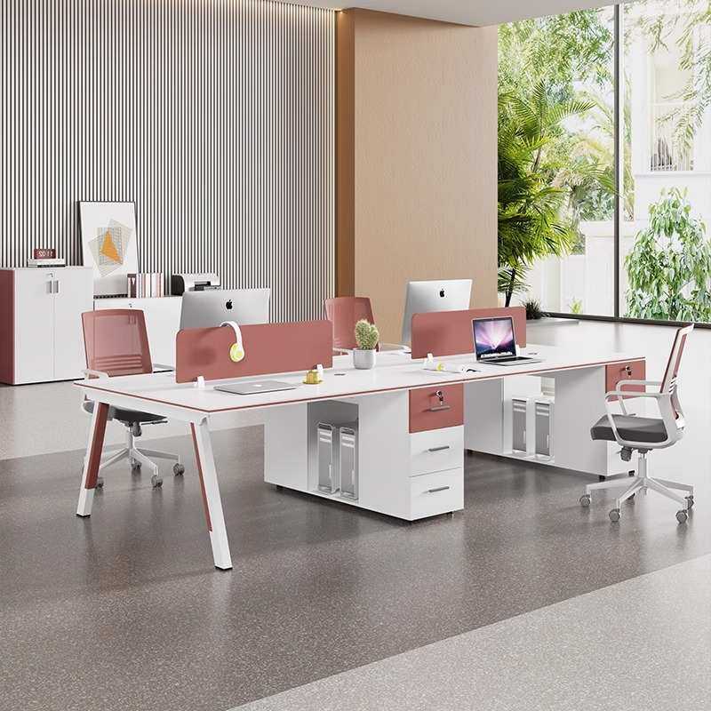 E0环保简约现代办公桌椅组合电脑桌办公室工位时尚多人位员工桌,基础建材,脚轮/万向轮,淘宝优惠券,粉丝福利购,淘宝优惠卷