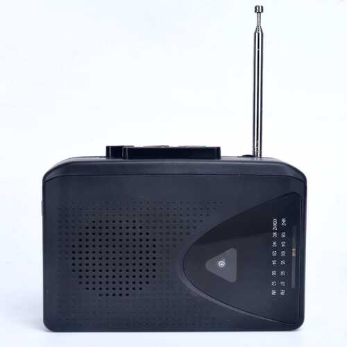 怀旧款立体声卡带机磁带播放器FM/AM收音机带外放喇叭