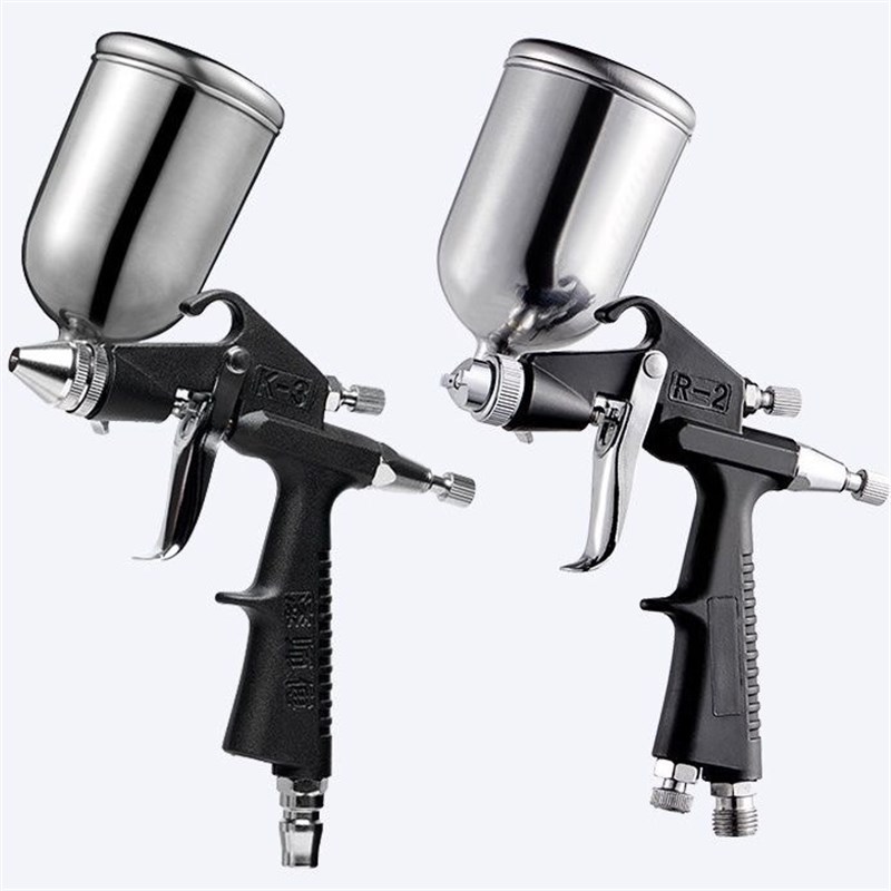 小型k3喷枪r2喷漆枪气动 皮衣皮革修补皮具上色汽车家X具0.5口径