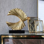 轻奢财源滚滚客厅电视酒柜装 饰品摆件办公室饰品开业乔Y迁礼物创