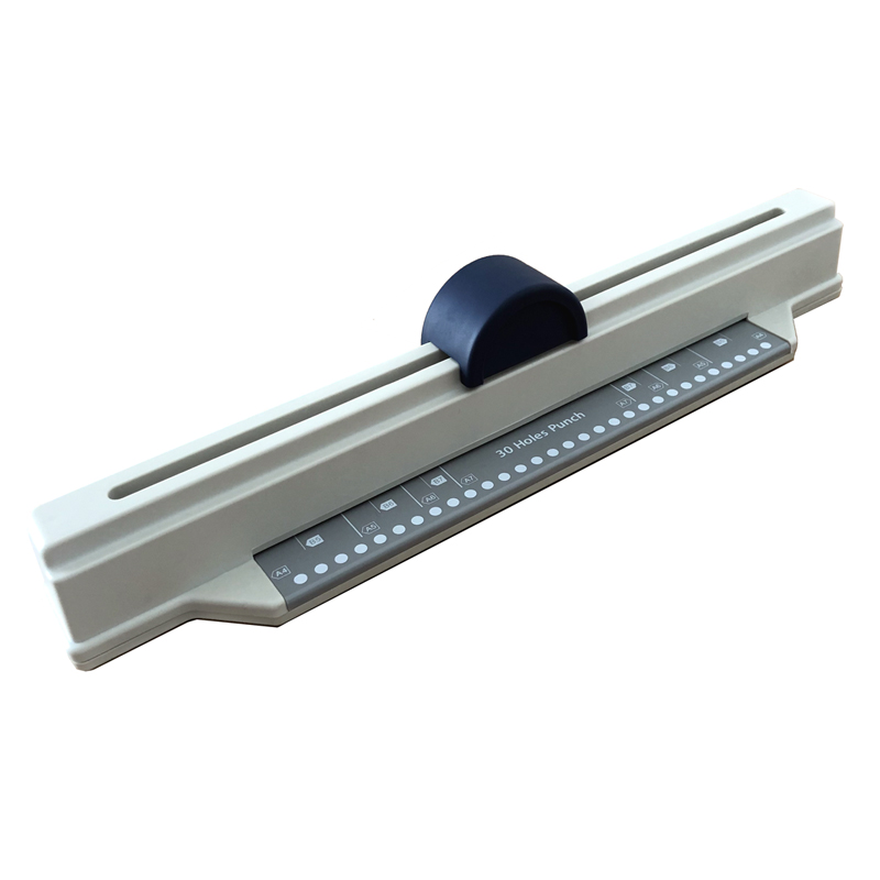 手推A4快速30多孔打孔机26孔文件夹活页芯装订资Q料打洞器A5纸20