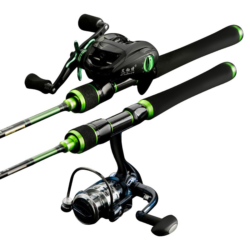 盛霆青羽碳素马口杆调微物竿马口竿套F装直柄纺车轮枪柄微物水滴