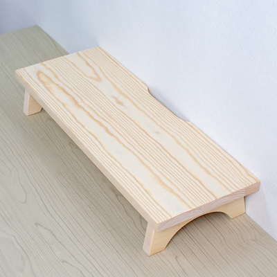 双屏幕电脑显示器增高架实木加长键盘收纳桌面置S物办公室整理底