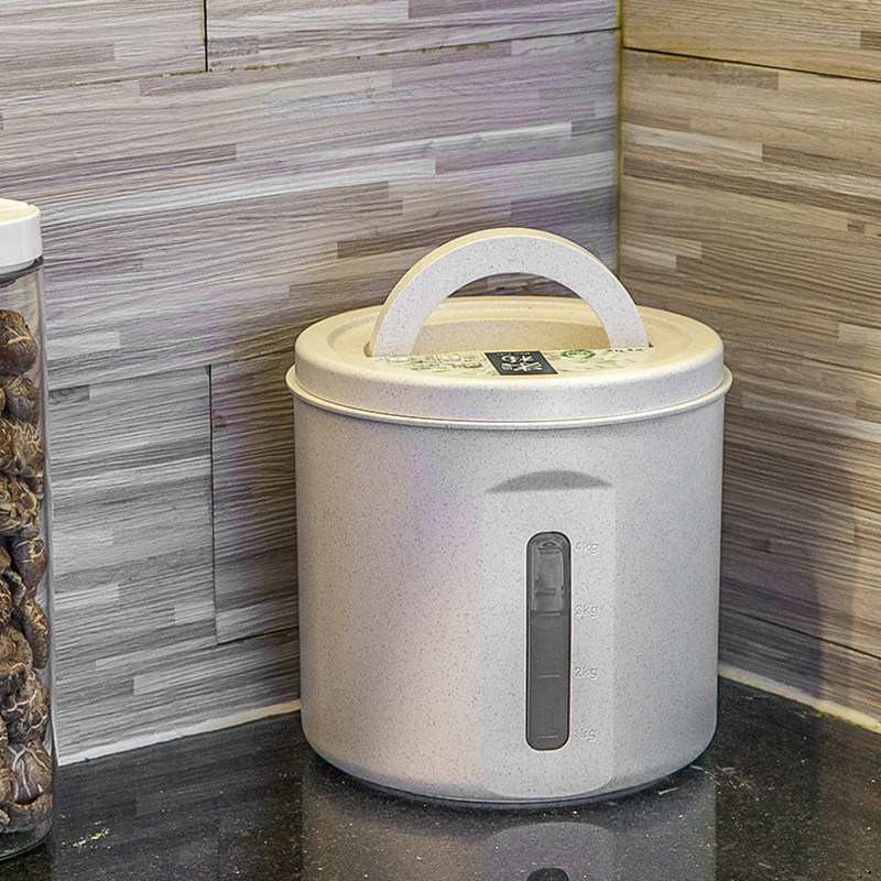 家用防潮防虫密封装米桶10kg面粉桶大H米收纳盒加厚20斤储米箱米