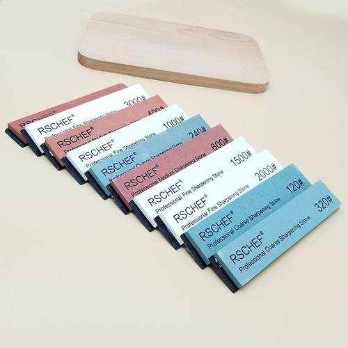 120-3000目升级大号小油石条磨刀石精粗磨小油石碳化硅油石含底座