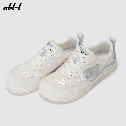 ABT-L厚底系带亮片女阿甘鞋新款
