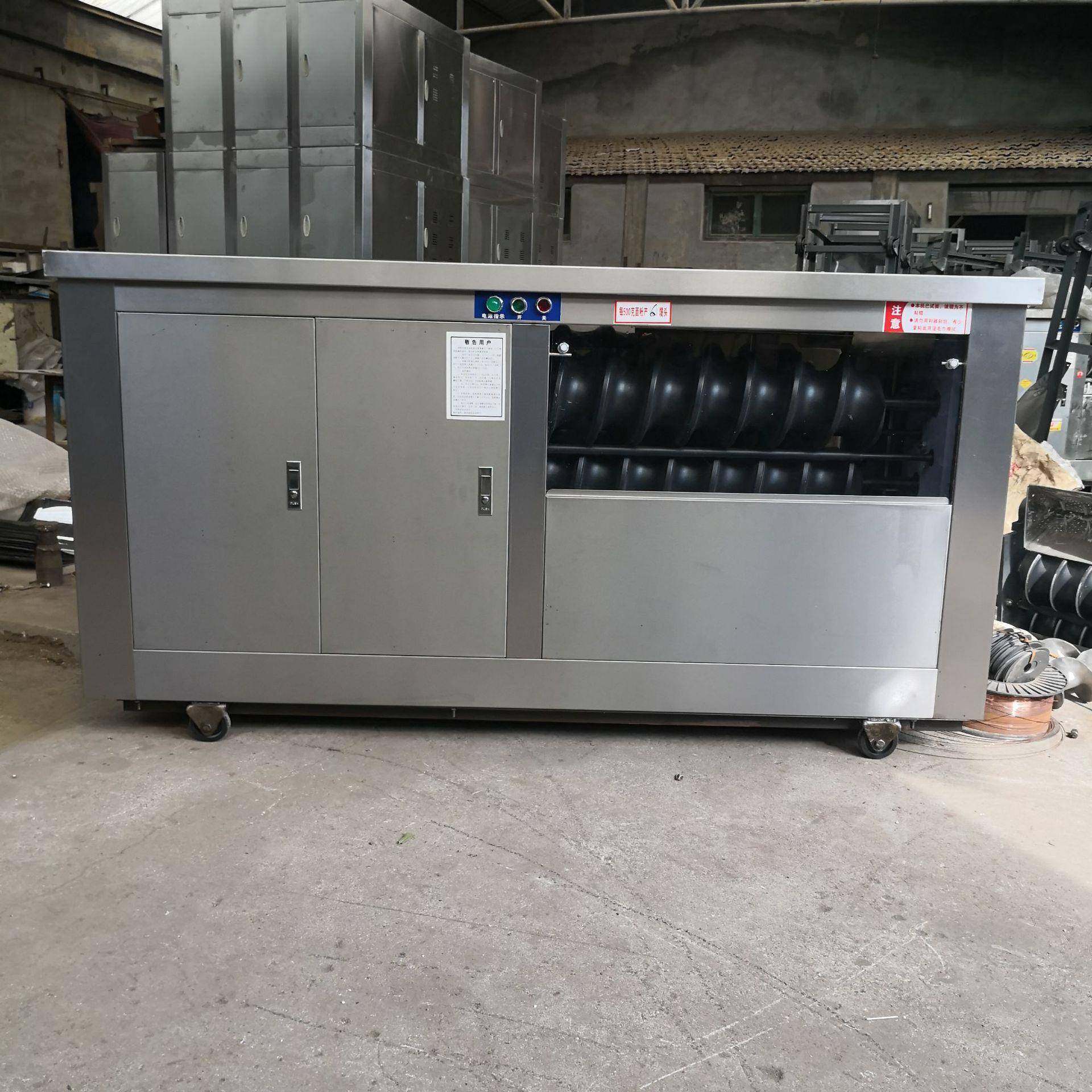 直供大口径圆馒头机一次放25公斤一袋面馒头机商用不锈钢馒头机