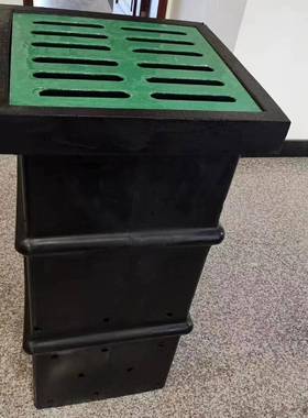 供应收集水井隔污栏整套雨水井400*400*600井筒雨水圆形篦子