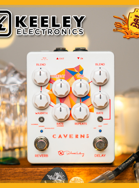 KEELEY Caverns延迟混响多模式reverb二合一delay周边单块效果器