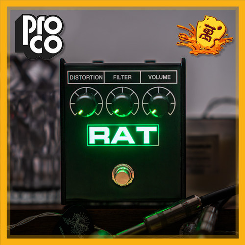 RAT-2经典音色老鼠失真法兹ProCo