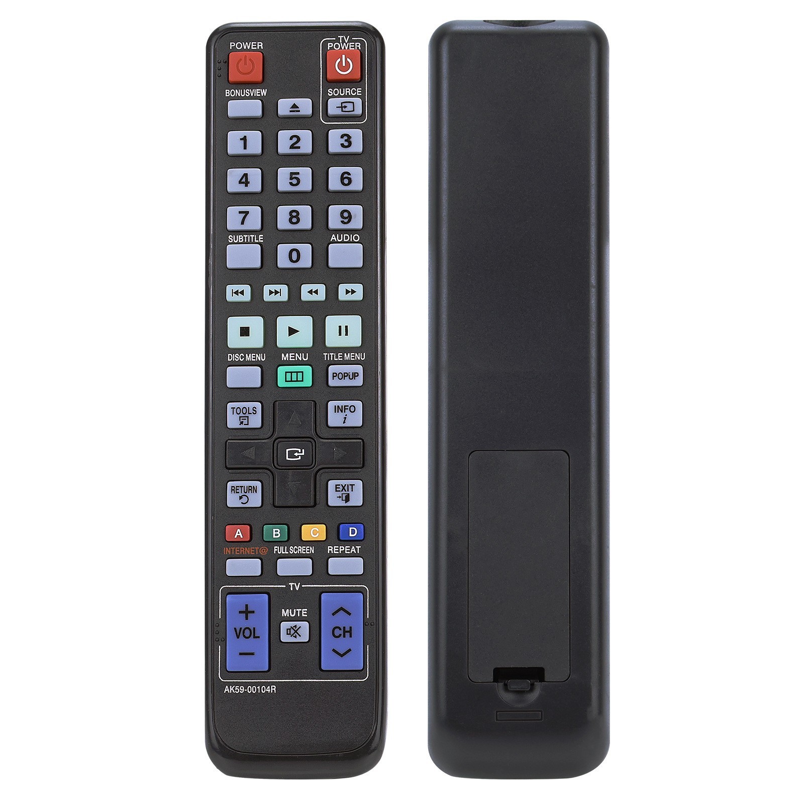 适用于三星蓝光DVD播放机遥控器AK59-00104R 00109A BD-C55/7500