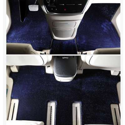 适用别克GL8脚垫星空毯艾维亚改装七座商务车中排星光地毯 es专用