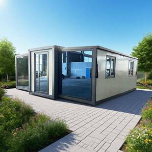 住人集装箱集成房屋 移动宿舍 集装箱板房带装修 工地员工住房