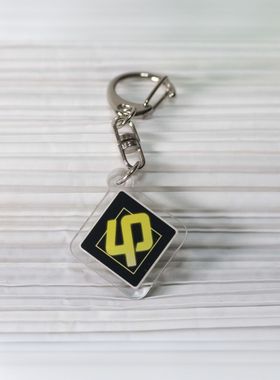 亚克力phigros评分钥匙扣创意phi挂件精致女包包挂饰24小时发出押