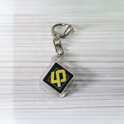 亚克力phigros评分钥匙扣创意phi挂件精致女包包挂饰24小时发出押