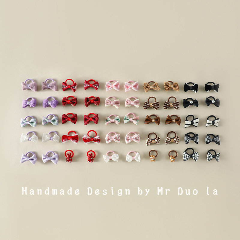 婴儿小号不伤发学院格纹蝴蝶结发圈皮筋头绳儿童头绳多色可爱发饰,童装/婴儿装/亲子装,发饰,淘宝优惠券,粉丝福利购,淘宝优惠卷