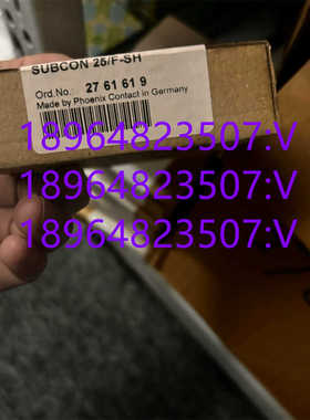 菲尼克斯D-SUB总线连接器 SUBCON 25F-SH 2761619