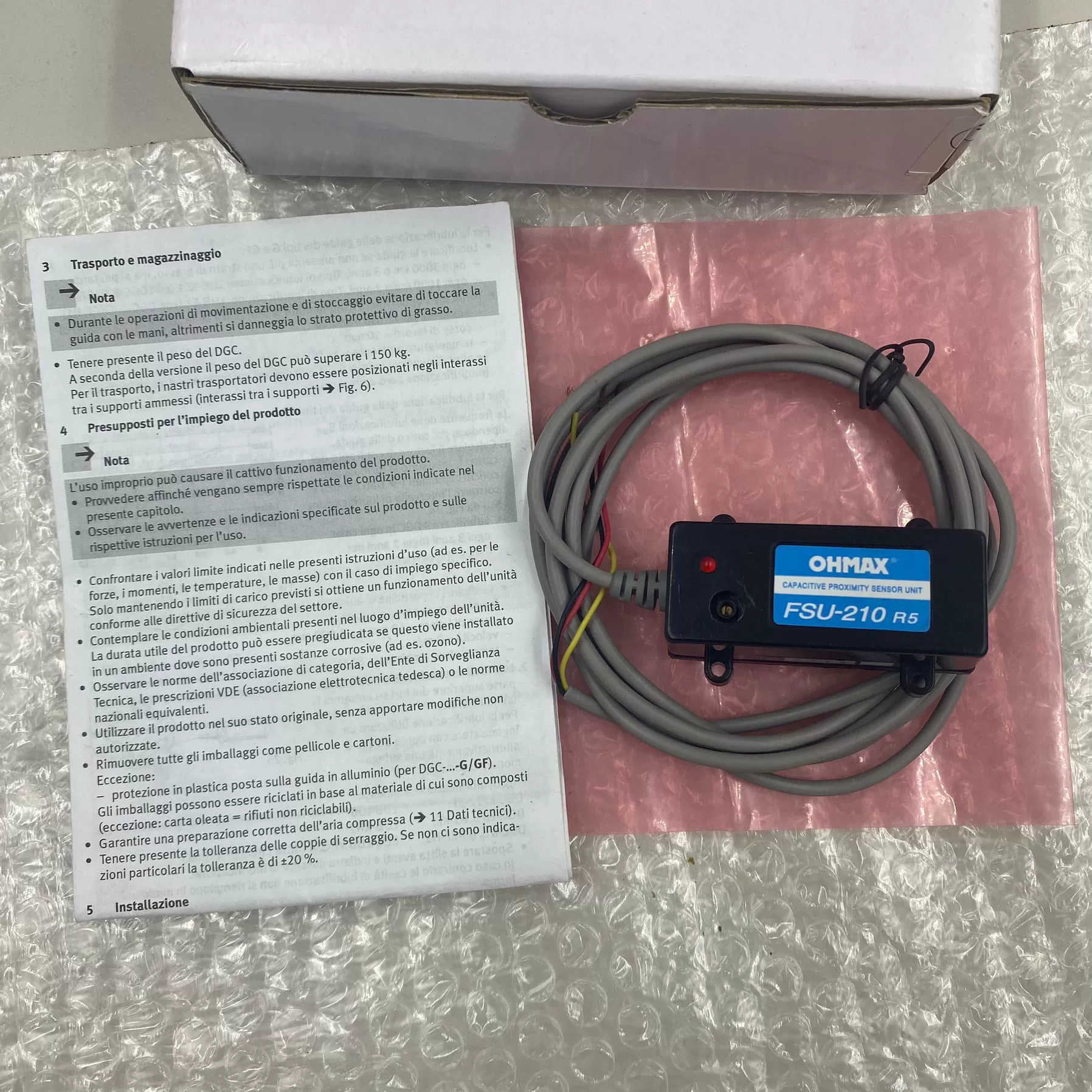 OHMAX位相差形静電容量式 FSU-210